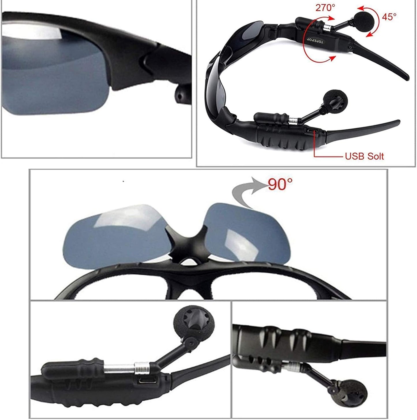 LENTES DE SOL INALAMBRICOS BLUETOOTH