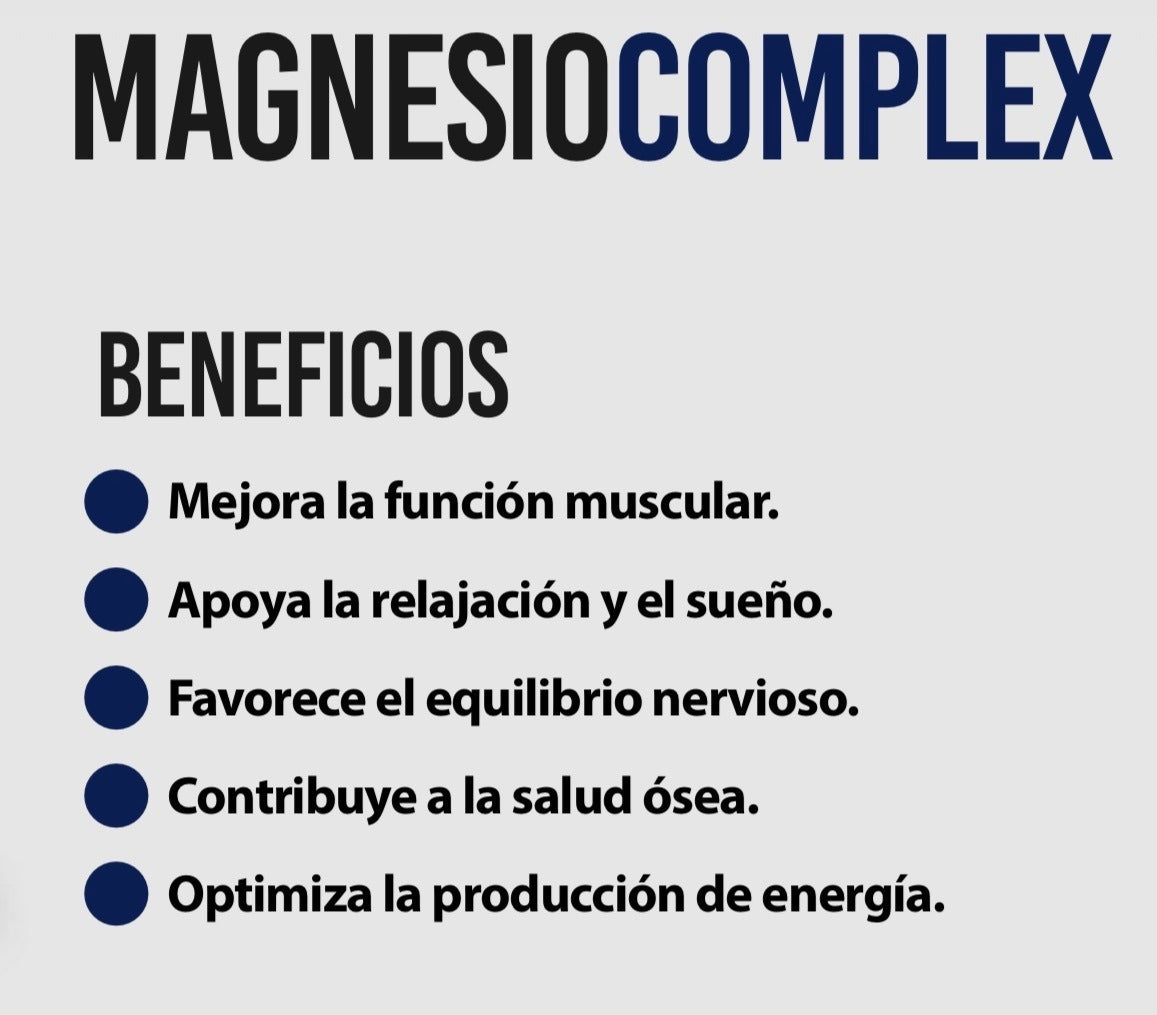 MAGNESIO SUMPLEMENTO 8 COMPLEX