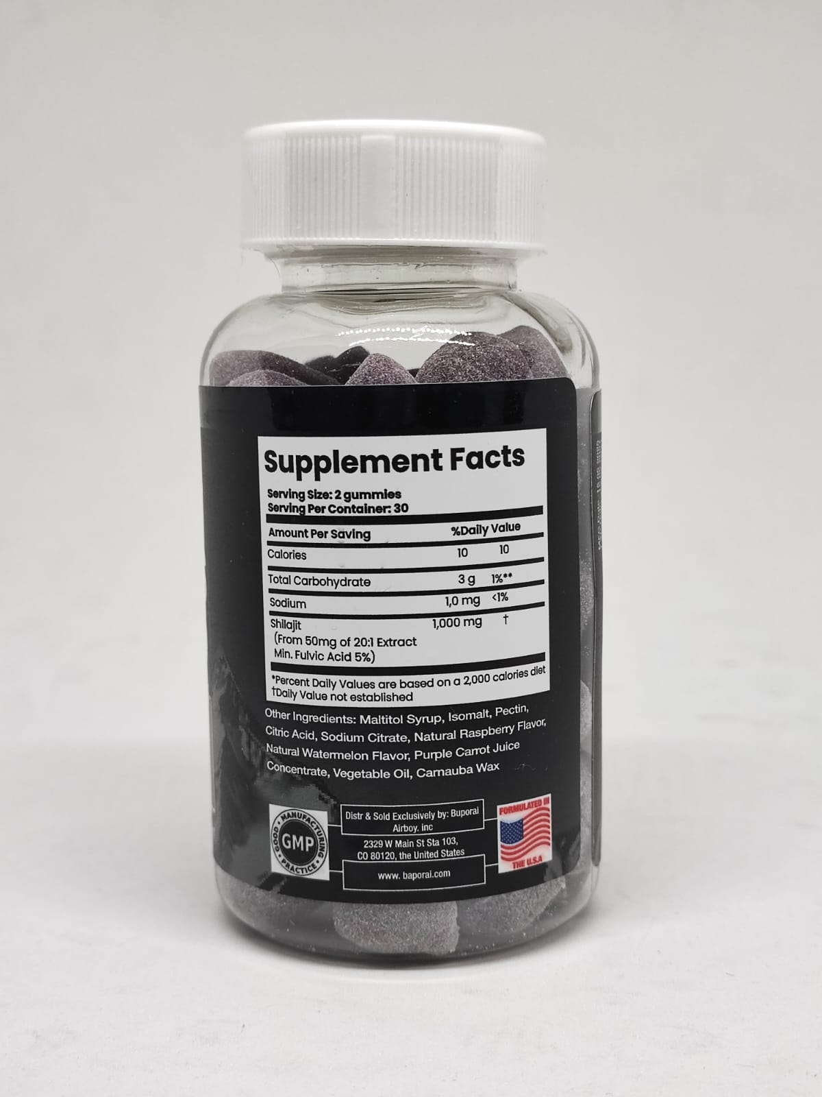 SHILAJIT GOMITAS - SUPLEMENTO DE VITALIDAD Y BIENESTAR