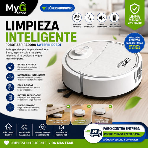 ASPIRADORA ROBOT INTELIGENTE