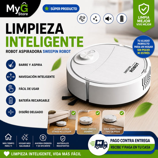 🥇 CLEANBOT™ – LIMPIEZA AUTOMÁTICA PARA TODOS LOS DÍAS