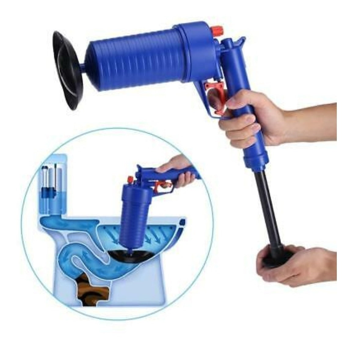 PISTOLA DESTAPA DESAGUES