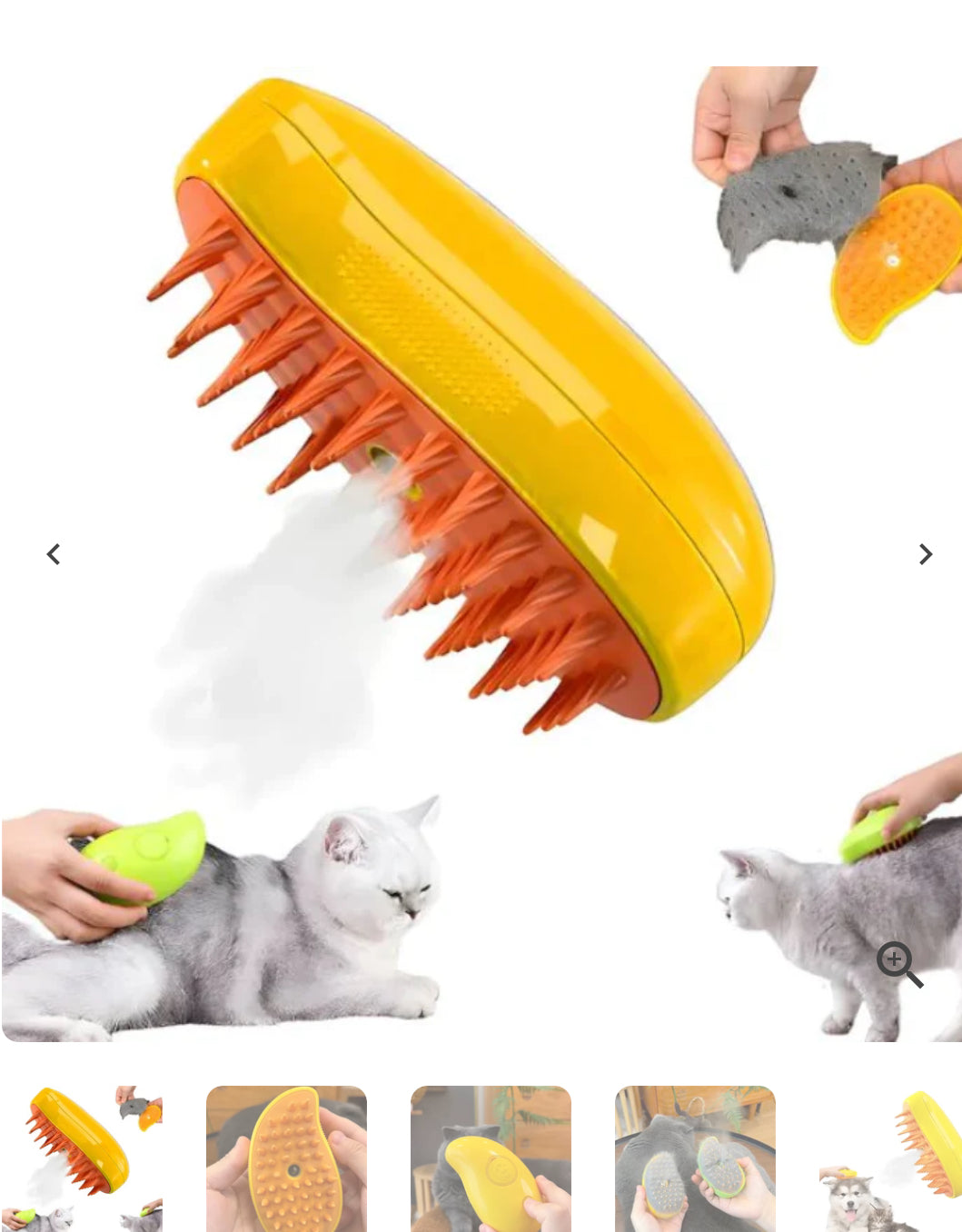 CEPILLO A VAPOR MASCOTAS