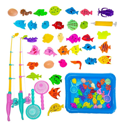 JUEGO DE PESCA MAGNETICO 26 PIEZAS