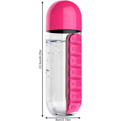 BOTELLA PASTILLERO 3 EN 1 DE 600 ML.