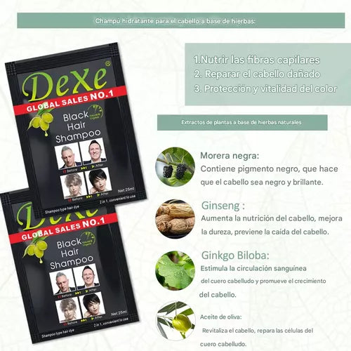 SHAMPOO CUBRE CANAS ORGANICO DEXE