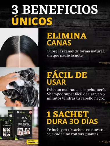 SHAMPOO CUBRE CANAS ORGANICO DEXE