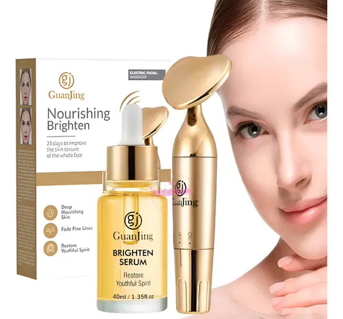 KIT SERUM + MASAJEADOR PORTATIL