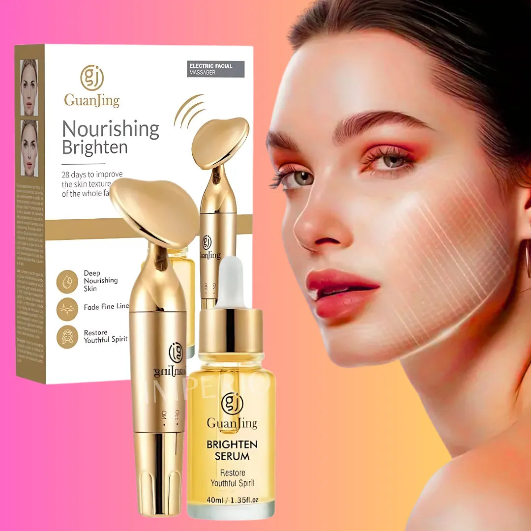 KIT SERUM + MASAJEADOR PORTATIL