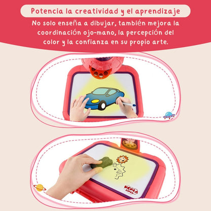 TABLERO PROYECTOR DE DIBUJOS PARA NIÑOS