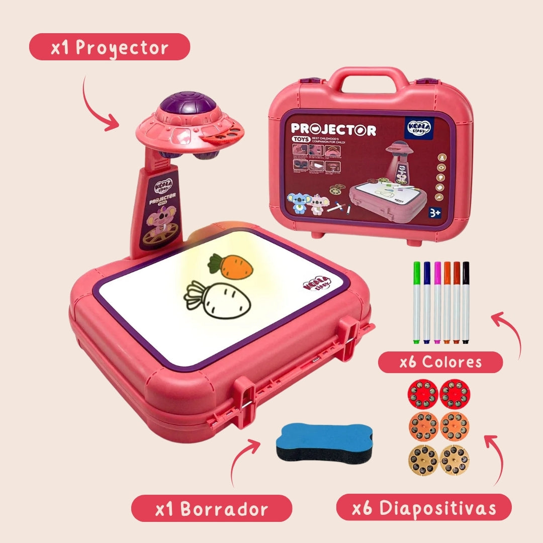 TABLERO PROYECTOR DE DIBUJOS PARA NIÑOS