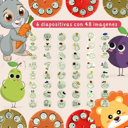 TABLERO PROYECTOR DE DIBUJOS PARA NIÑOS