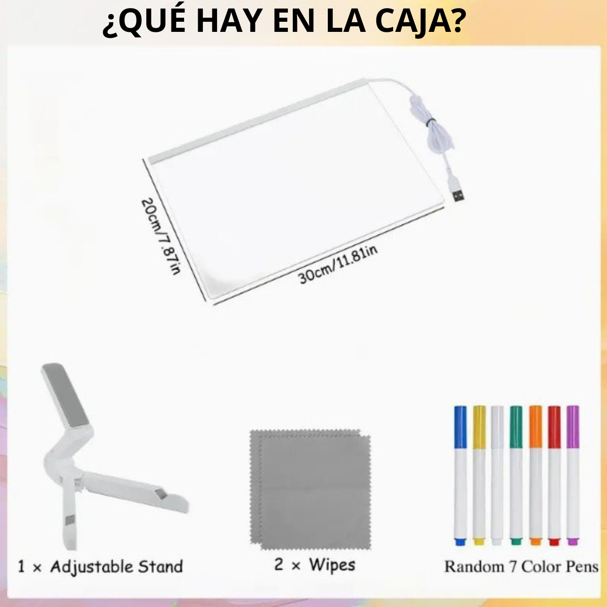 PIZARRA LED PARA DIBUJAR