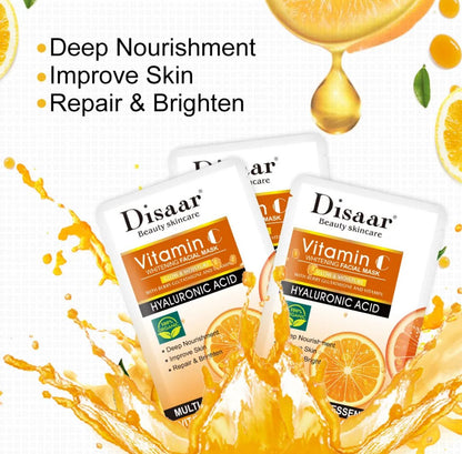 MASCARILLA FACIAL CON ACIDO HIALURONICO