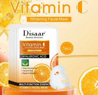 MASCARILLA FACIAL CON ACIDO HIALURONICO