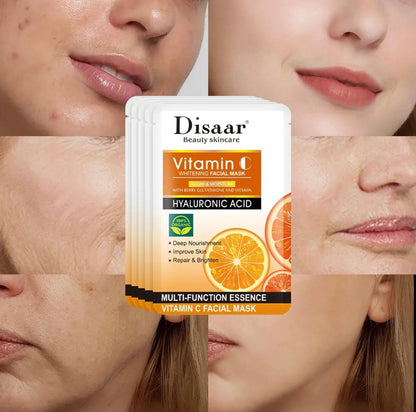 MASCARILLA FACIAL CON ACIDO HIALURONICO