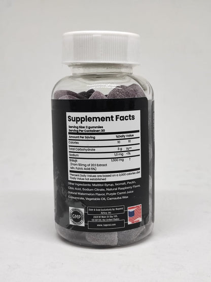 SHILAJIT GOMITAS - SUPLEMENTO DE VITALIDAD Y BIENESTAR