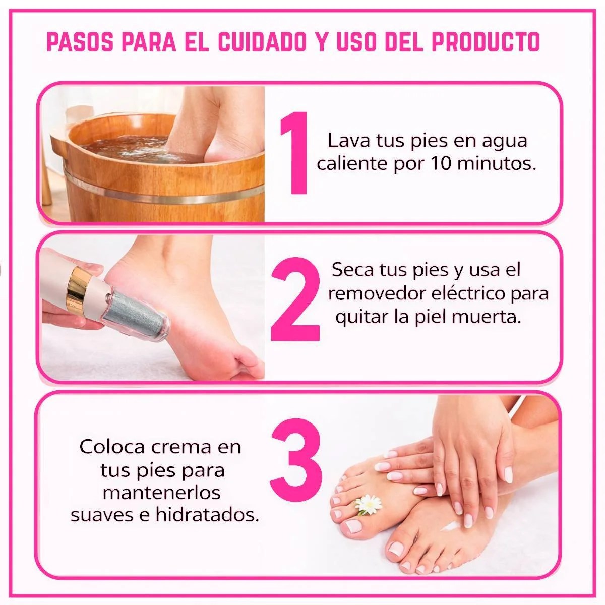 REMOVEDOR CALLOS ELECTRICO RECARGABLE