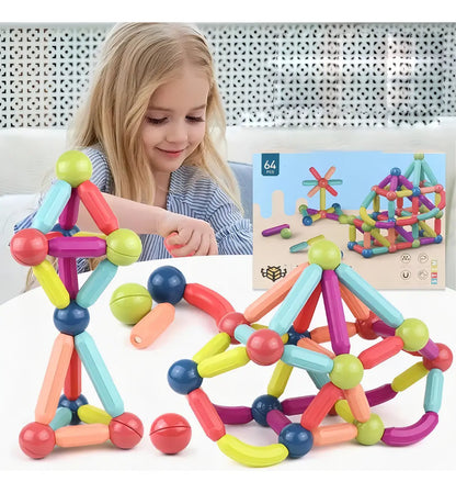 JUEGO BLOQUES CONSTRUCCION MAGNETICOS