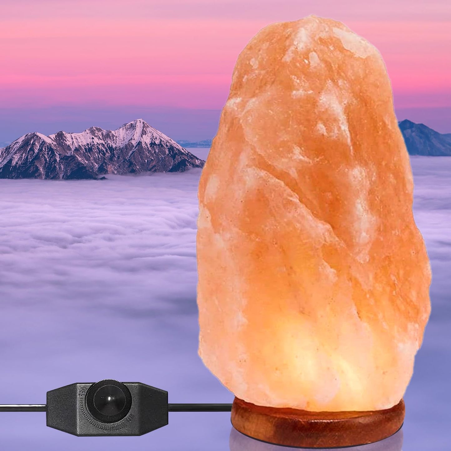 LAMPARA DE SAL HIMALAYA PIEDRA