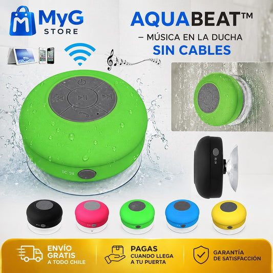 🥇 AQUABEAT™ – MÚSICA EN LA DUCHA SIN CABLES