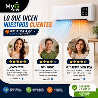 🥇 CLIMA SMART™ – FRESCURA Y CALEFACCIÓN EFICIENTE TODO EL AÑO