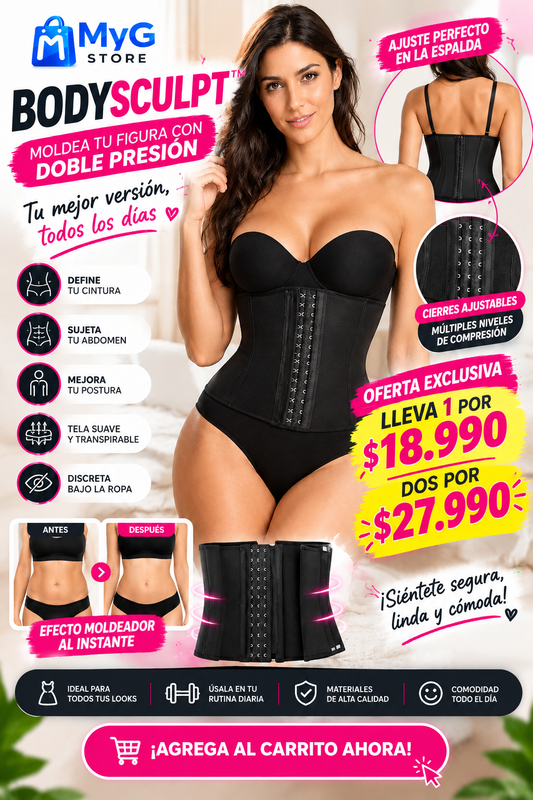 BODYSCULPT™ – MOLDEA TU FIGURA CON DOBLE PRESIÓN
