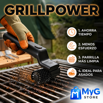 GRILLPOWER™ – LIMPIEZA PROFUNDA PARA UNA PARRILLA COMO NUEVA