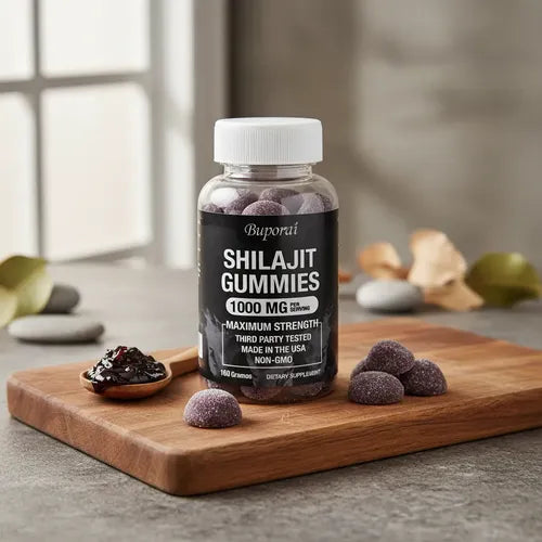 SHILAJIT GOMITAS - SUPLEMENTO DE VITALIDAD Y BIENESTAR