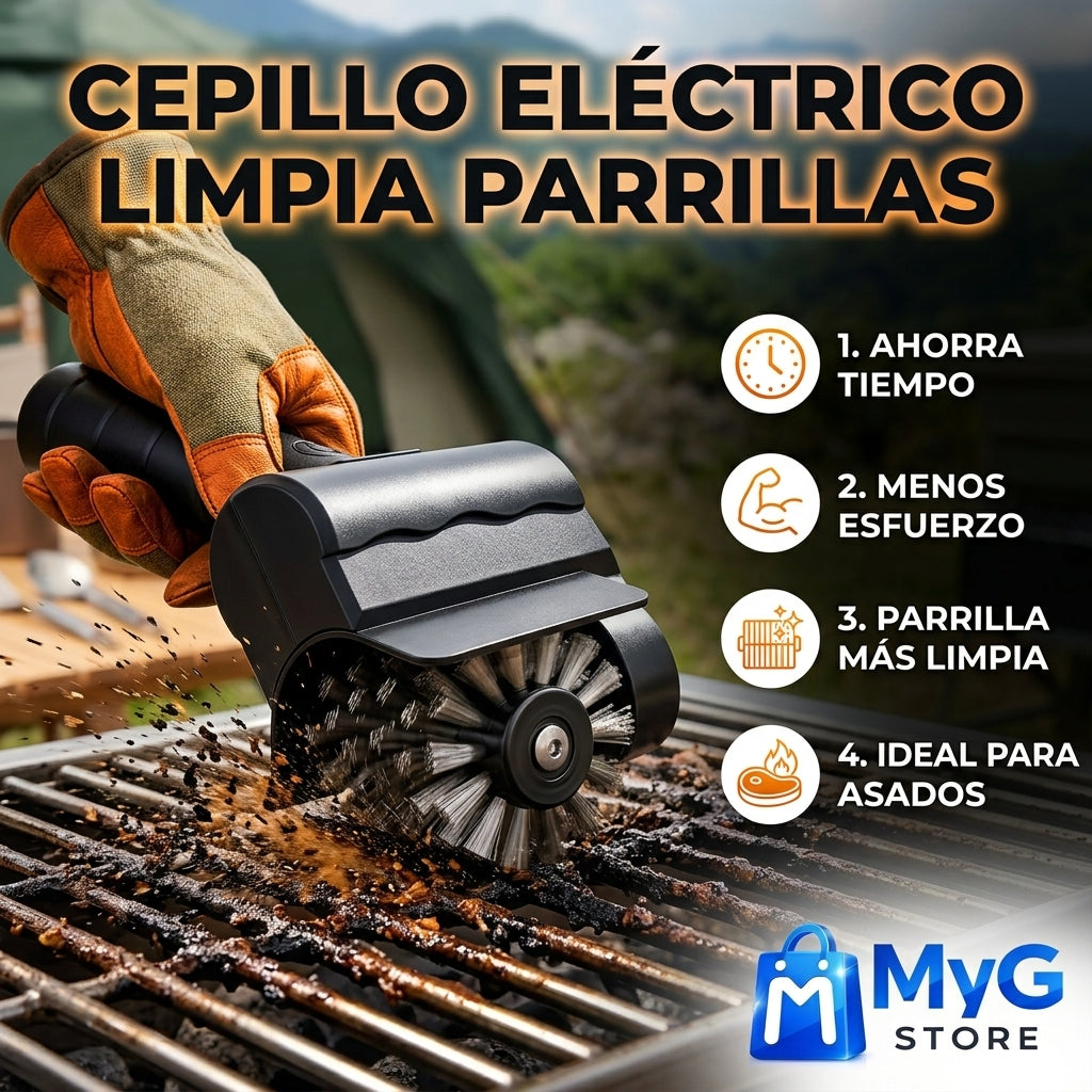 🥇 GRILLPOWER™ – LIMPIEZA PROFUNDA PARA UNA PARRILLA COMO NUEVA