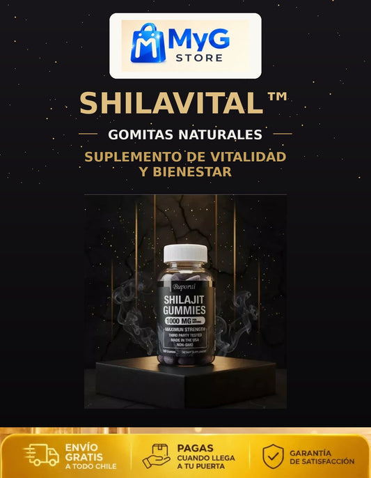 🥇 SHILAVITAL™ – GOMITAS NATURALES SUPLEMENTO DE VITALIDAD Y BIENESTAR