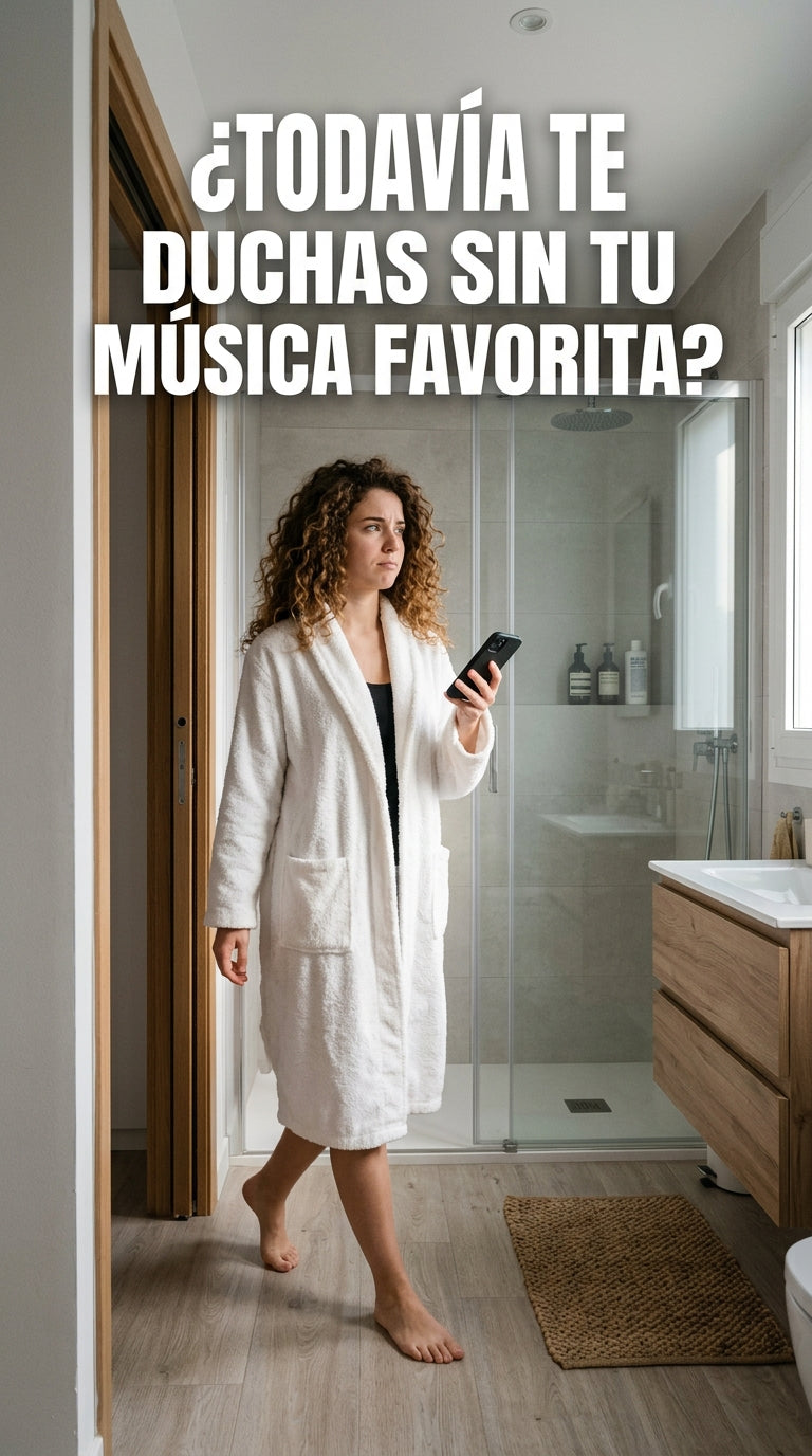 🥇 AQUABEAT™ – MÚSICA EN LA DUCHA SIN CABLES