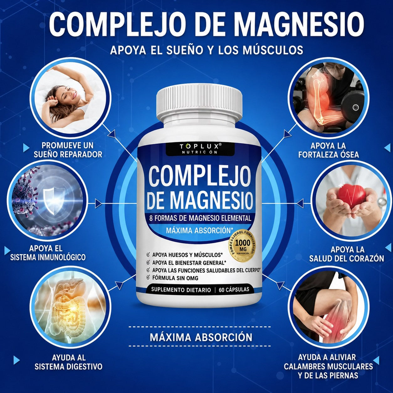 MAGNESIO SUMPLEMENTO 8 COMPLEX