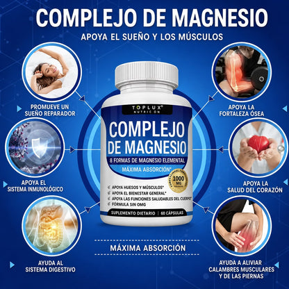 MAGNESIO SUMPLEMENTO 8 COMPLEX